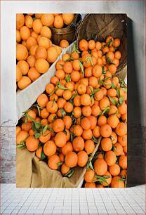 Πίνακας, Fresh Oranges Display Εμφάνιση φρέσκων πορτοκαλιών