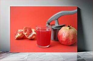 Πίνακας, Fresh Pomegranate Juice Φρέσκος χυμός ροδιού