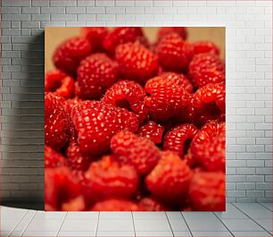 Πίνακας, Fresh Raspberries Φρέσκα σμέουρα