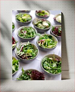 Πίνακας, Fresh Salad Bowls Φρέσκιες Σαλάτες