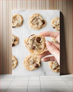 Πίνακας, Freshly Baked Chocolate Chip Cookies Φρεσκοψημένα μπισκότα σοκολάτας