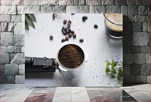 Πίνακας, Freshly Ground Coffee Φρεσκοαλεσμένος Καφές