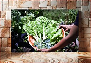 Πίνακας, Freshly Harvested Greens Φρεσκοκομμένα χόρτα