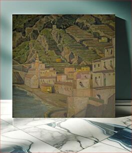 Πίνακας, From Amalfi by Edvard Weie