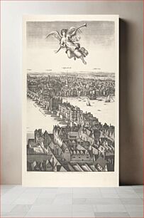 Πίνακας, From Hollar's `View of London, 1647' (Sheet V)