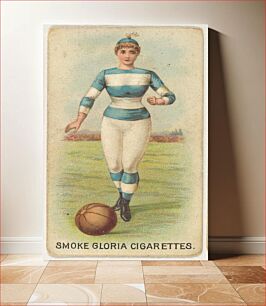 Πίνακας, From the series "Sports Girls" (C190), issued by the American Cigarette Company, Ltd., Montreal, to promote Gloria Cigarettes