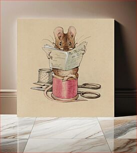 Πίνακας, Frontispiece: The Tailor Mouse c.1902 Helen Beatrix Potter 1866-1943 Presented by Capt. K.W.G. Duke RN 1946 http://www.tate.org.uk/art/work/A01089