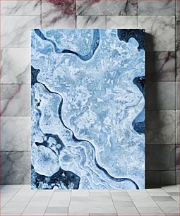 Πίνακας, Frozen Abstract Παγωμένη περίληψη