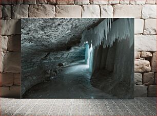 Πίνακας, Frozen Cave Παγωμένο Σπήλαιο