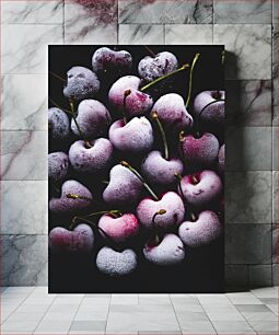 Πίνακας, Frozen Cherries Κατεψυγμένα κεράσια
