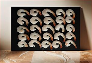Πίνακας, Frozen Shrimp Pattern Μοτίβο κατεψυγμένων γαρίδων