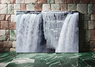 Πίνακας, Frozen Waterfall Παγωμένος Καταρράκτης