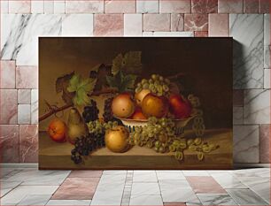 Πίνακας, Fruit (ca. 1860) by Harriet Cany Peale