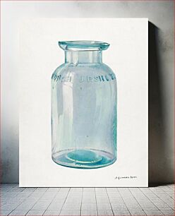 Πίνακας, Fruit Jar (ca.1938) by J. Howard Iams