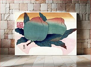 Πίνακας, Fruit on Vine (1830) by Yamada Hogyoku