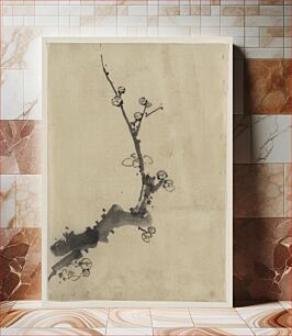 Πίνακας, [Fruit tree branch with blossoms]
