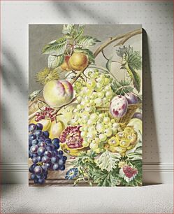 Πίνακας, Fruitstuk (1777) by Cornelis Ploos van Amstel