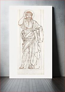 Πίνακας, Full Length Figure of Christ (1850) by Albert Joseph Moore