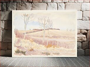 Πίνακας, Funen landscape.Spring by Peter Hansen