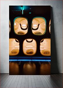 Πίνακας, Futuristic Capsule Hotel Pods Futuristic Capsule Hotel Pods