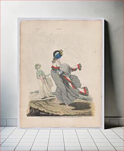 Πίνακας, Gallery of Fashion, vol. IV: April 1 1797 - March 1 1798, Nicolaus Heideloff (publisher)