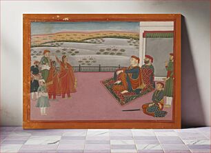 Πίνακας, Gambhir Singh Receiving Gulabani