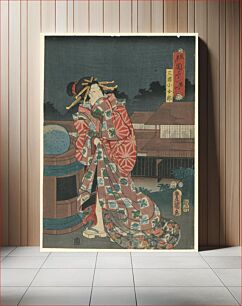 Πίνακας, Geisha, Utagawa Kunisada