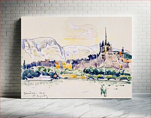 Πίνακας, Genève (1919) by Paul Signac