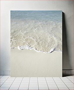 Πίνακας, Gentle Waves on Sandy Beach Απαλά κύματα στην αμμώδη παραλία