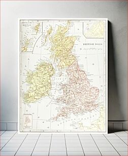 Πίνακας, Geography of the British Isles from ten different standpoints, with twenty-one maps (1886) by Thomas McLaren Davidson