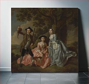 Πίνακας, George Rogers and His Wife, Margaret, and His Sister, Margaret Rogers