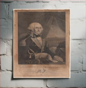 Πίνακας, George Washington, David Edwin