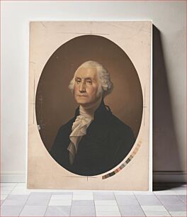 Πίνακας, [George Washington, head-and-shoulders portrait, facing slightly left, in oval]