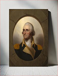 Πίνακας, George Washington (Porthole type), Rembrandt Peale