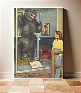 Πίνακας, Giant King Kodak Bear, on display at Stockmen's Hotel, Elko, Nevada
