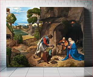 Πίνακας, Giorgione's The Adoration of the Shepherds (1505-1510)