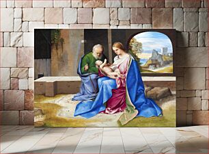 Πίνακας, Giorgione's The Holy Family (1500)
