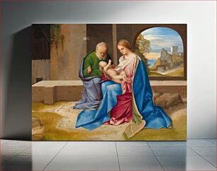 Πίνακας, Giorgione's The Holy Family (probably c. 1500)