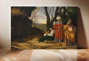 Πίνακας, Giorgione's Three Philosophers (1508-1509)