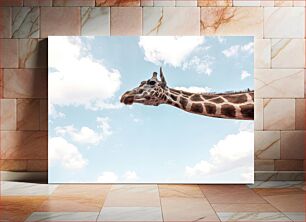Πίνακας, Giraffe in the Sky Καμηλοπάρδαλη στον ουρανό