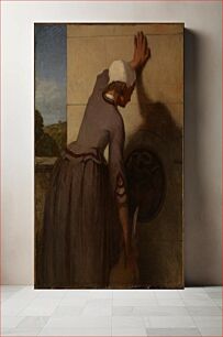 Πίνακας, Girl at the Fountain by William Morris Hunt
