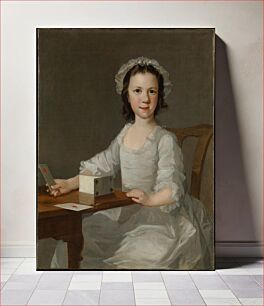 Πίνακας, Girl Building a House of Cards, attributed to Thomas Frye