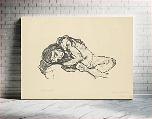 Πίνακας, Girl by Egon Schiele