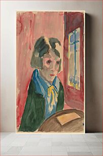 Πίνακας, Girl by the Window (1922) by Walter Gramatté