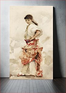 Πίνακας, Girl in Spanish Costume (ca. 1789–1880) by John Singer Sargent