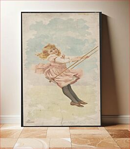 Πίνακας, Girl in swing (1894)