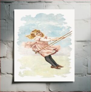 Πίνακας, Girl in swing (1894)