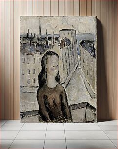 Πίνακας, Girl on the balcony, 1932, Ernst Krohn