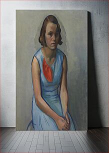 Πίνακας, Girl sitting, 1933, Ilmari Aalto