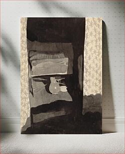 Πίνακας, Glance into a bedroom (1908) by Paul Klee